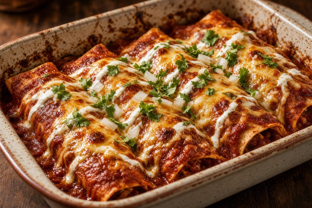 beef enchiladas