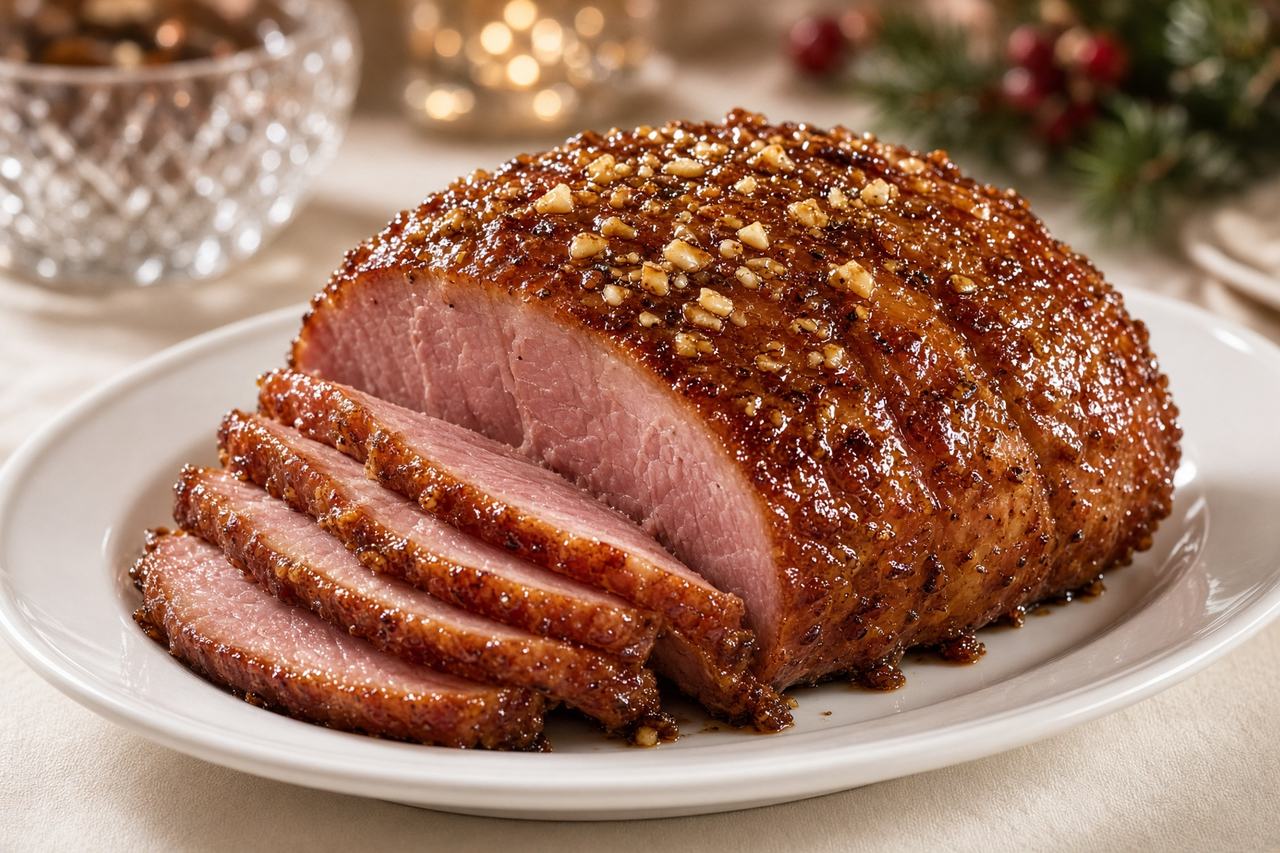 glazed ham
