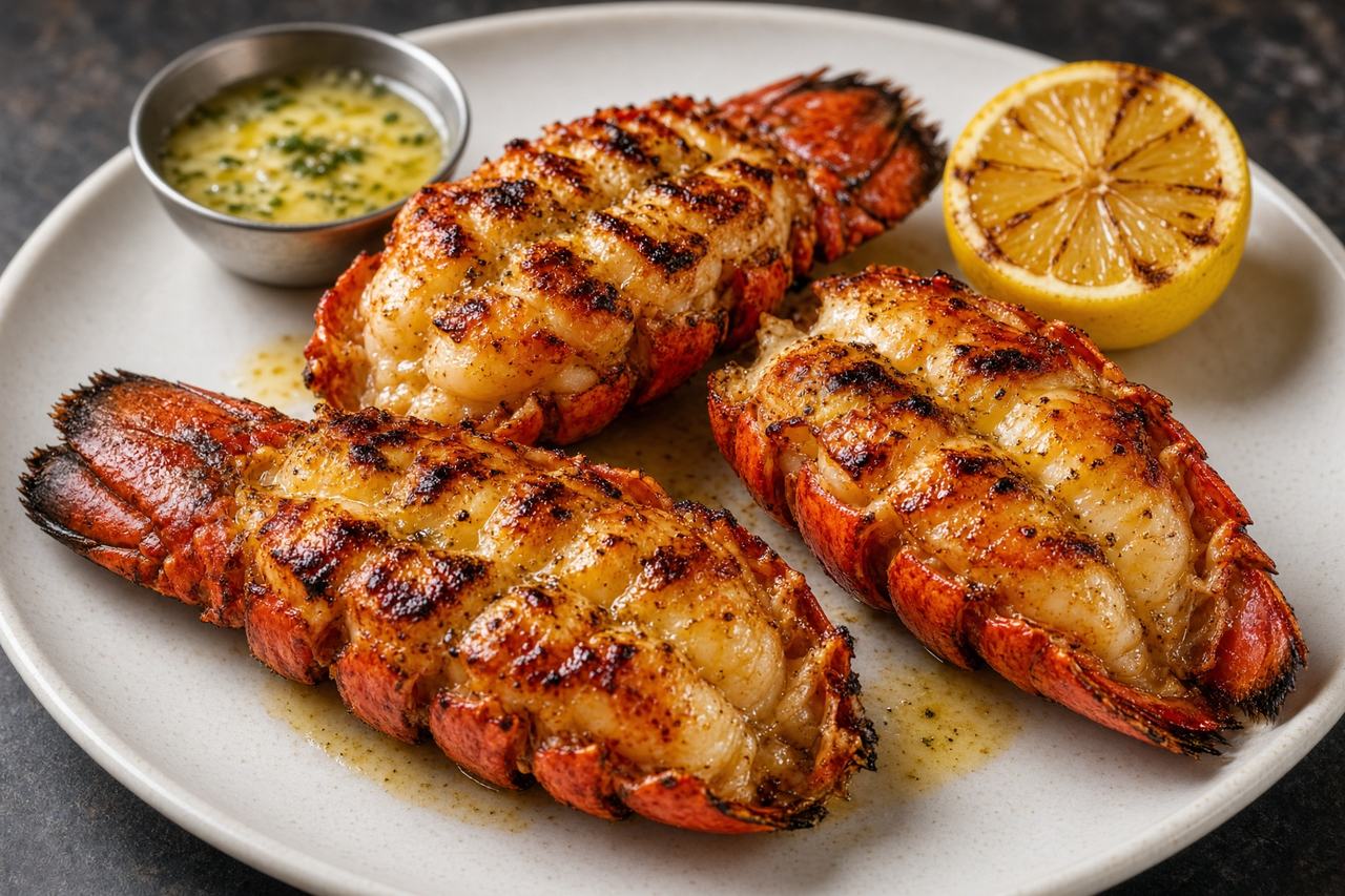 grilled lobster